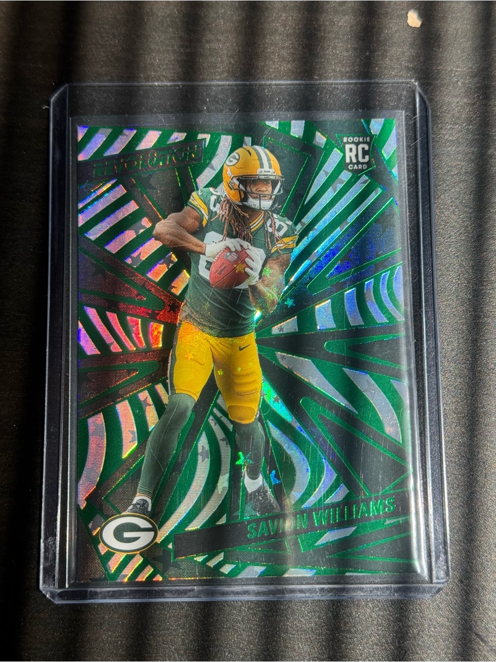 2025 Panini Revolution - Rookies Savion Williams #238 Green Swirl /699 (RC)